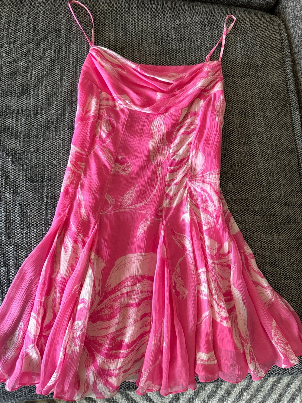 Rococo Sand Grace Mini Dress in Pink/White - Picture 3 of 9